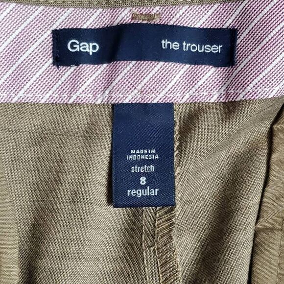 Gap Siza 8 The Trouser Beige Dress Pant - Picture 5 of 7